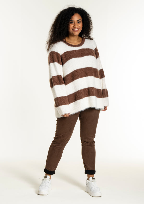 Genser Noralise Brown/White